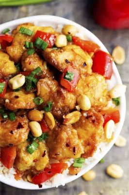  ¿Un Viaje para tus Sentidos? El Pollo Kung Pao con Sabor Picante y Textura Crujiente!